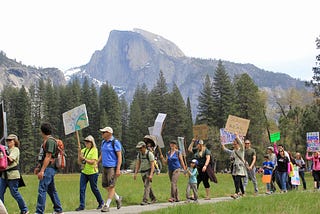 March for Science-Yosemite: A Historic March in Yosemite Valley