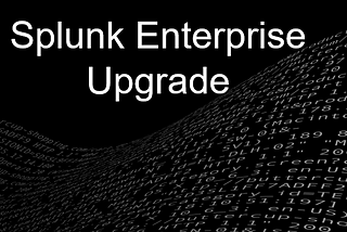 splunk enterprise upgrade linux