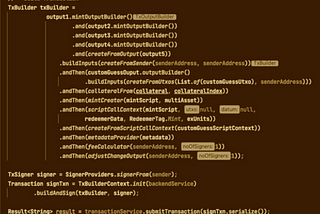 Cardano-client-lib: New composable functions to build transaction in Java— Part I