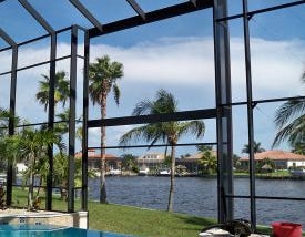 pool screen enclosure in Cape Coral
