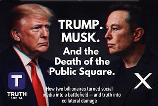 Trump. Musk. And the Death of the Public Square.