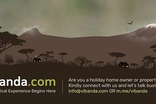 We are Vibanda.com and our hospitality starts at home!