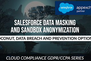 Coconut King of Salesforce Sandbox — Data Anonymization and GDPR