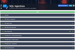 TryHackMe — SQL Injection Walkthrough