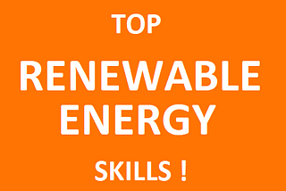 2018 - Demand for Renewable Energy Skills