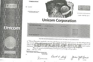 Life of a stock certificate in a typical American company.