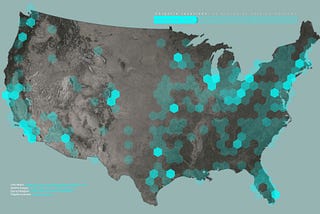 Hexbin Plots for Geospatial Data