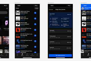 Challenge 2: Navigating the creative process of Mid-Fidelity Wireframing for the “Beatstars”…