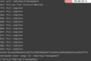 在Docker上安裝RabbitMQ