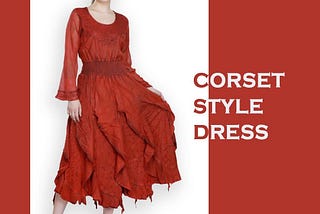 Latest Design of Corset Dresses 2022