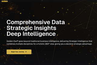 Golden Owl®: Revolutionizing OSINT with AI-Driven Intelligence