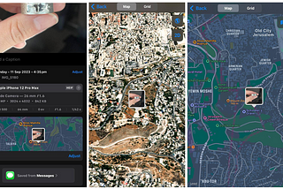 Obtaining Geographical Location Data from Metadata