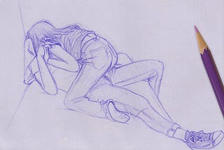 Some ways to draw french kisses