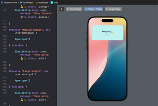 Create Your First SwiftUI Widget — Comprehensive Step by Step Tutorial