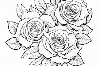 Rose Coloring Pages: Explore the Artistry at Coloring Pages QTK