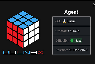 VulNyx | Agent (Walkthrough)