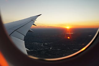 Flying Into Dublin