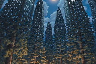 Arboreal Office, Rob Gonsalves, 2014