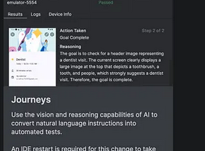 Running Android Studio Journeys from the Command Line