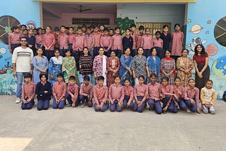 A Glimpse of Technology in Middle School : GirlsGrow’s Workshop in Gurugram, Delhi NCR