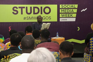 Chude Jideonwo speaks on principles of happiness at Social Media Week Lagos 2019