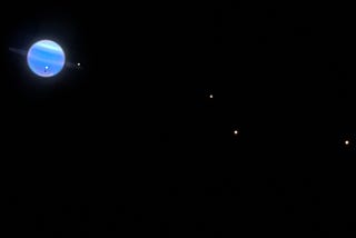 Uranus’s moons are darkened on one side, Hubble reveals