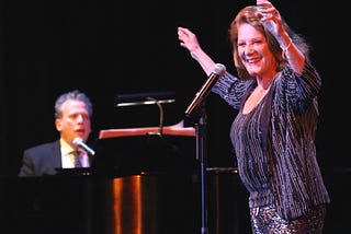 “An Intimate Evening with Linda Lavin and Billy Stritch” — even off-stage