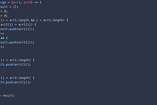 Merging Sorted Arrays: