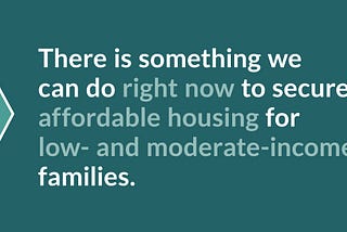 How One, Simple Solution Can Help Ease the Affordable Housing Crisis