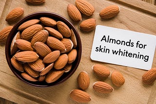 Almond benefits for skin care...