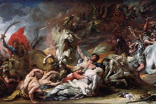 Death on the Pale Horse (Second version), by Benjamin West — 1796.