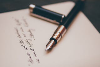 A Post on Penmanship