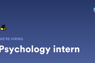 Bravely is looking for a kickass psychology intern (remote)