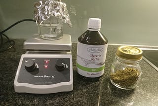 Cannabis infused Glycerol Tincture — A simple recipe