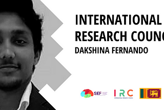 Meet Sri Lankan Researcher — Dakshina Fernando