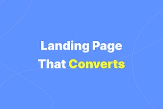 Why Simple Landing Pages Convert Better