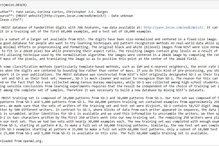 MNIST Handwritten Digits Recognition using scikit-learn