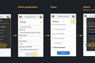 How to set Binance Smart Chain on your metamask