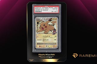Pokemon Card NFT from RareMint. The physical card is stored in our secure vault.