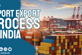 Import Export Process in India