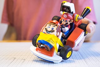 Can you combine LEGO Mario and Mario Kart Live TOGETHER?