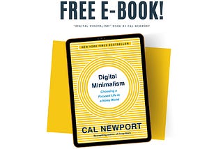 Summary of “Digital Minimalism” Book by Cal Newport