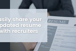 Your one stop solution to sharing your resume with everyone using GitHub