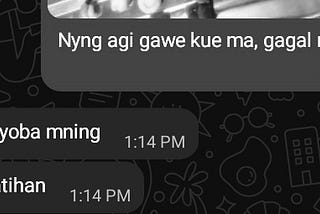 Aku, Kue Sus, dan IP Semester Dua