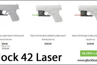 Glock 42 Laser