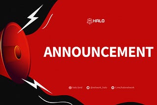 Announcement: Node Upgrade and Update on HALO Chain