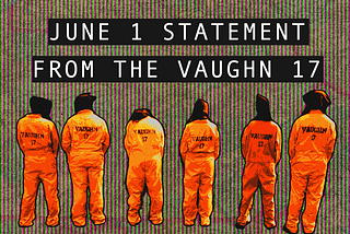 Statement from the Vaughn 17 (06/01/2021)