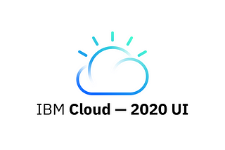 Atualização na UI da IBM Cloud