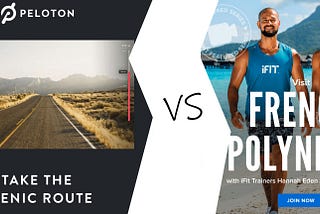 Can Peloton’s Scenic Workouts Compete with iFIT’s?