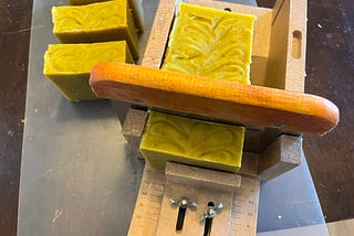 Making a Garden-Themed Soap